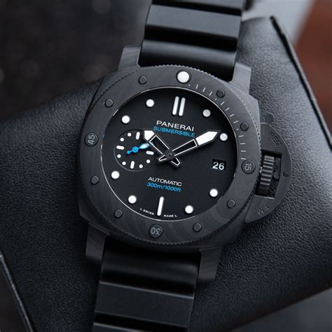 panerai submersible 42mm carbotech|panerai submersible 42mm price.